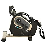 Exerpeutic 2000M Motorized Electric Legs and Arms Pedal Exerciser Mini Exercise Bike, Black