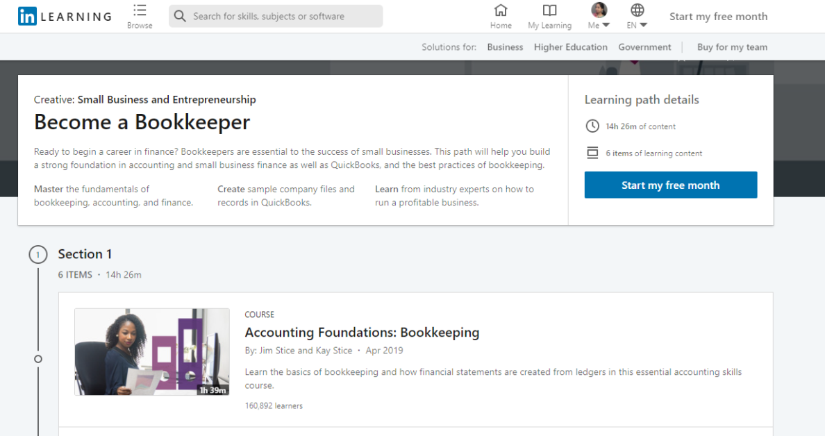 Become a Bookkeeper