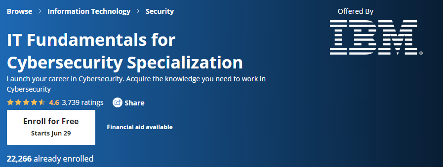 coursera cybersecurity